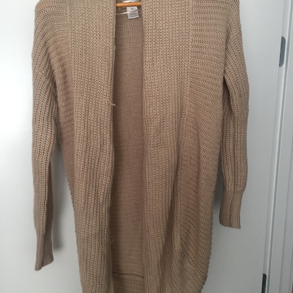 Tan Cardigan